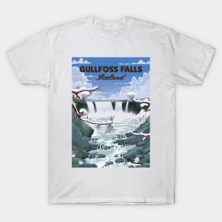 Gullfoss Falls Iceland T-Shirt